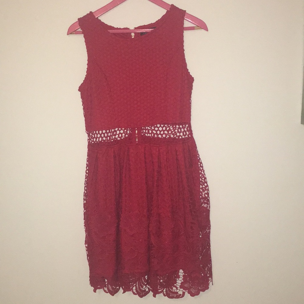 Red dress